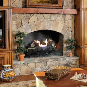 Wildwood 24 in. Vent-Free Dual Fuel Gas Fireplace Logs