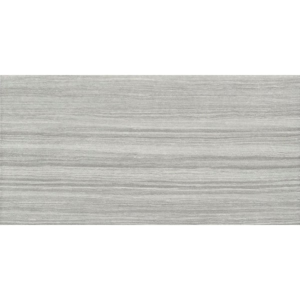 MONO SERRA Silk Nickel 12 in. x 24 in. Porcelain Floor and Wall Tile (16.68 sq. ft. / case)