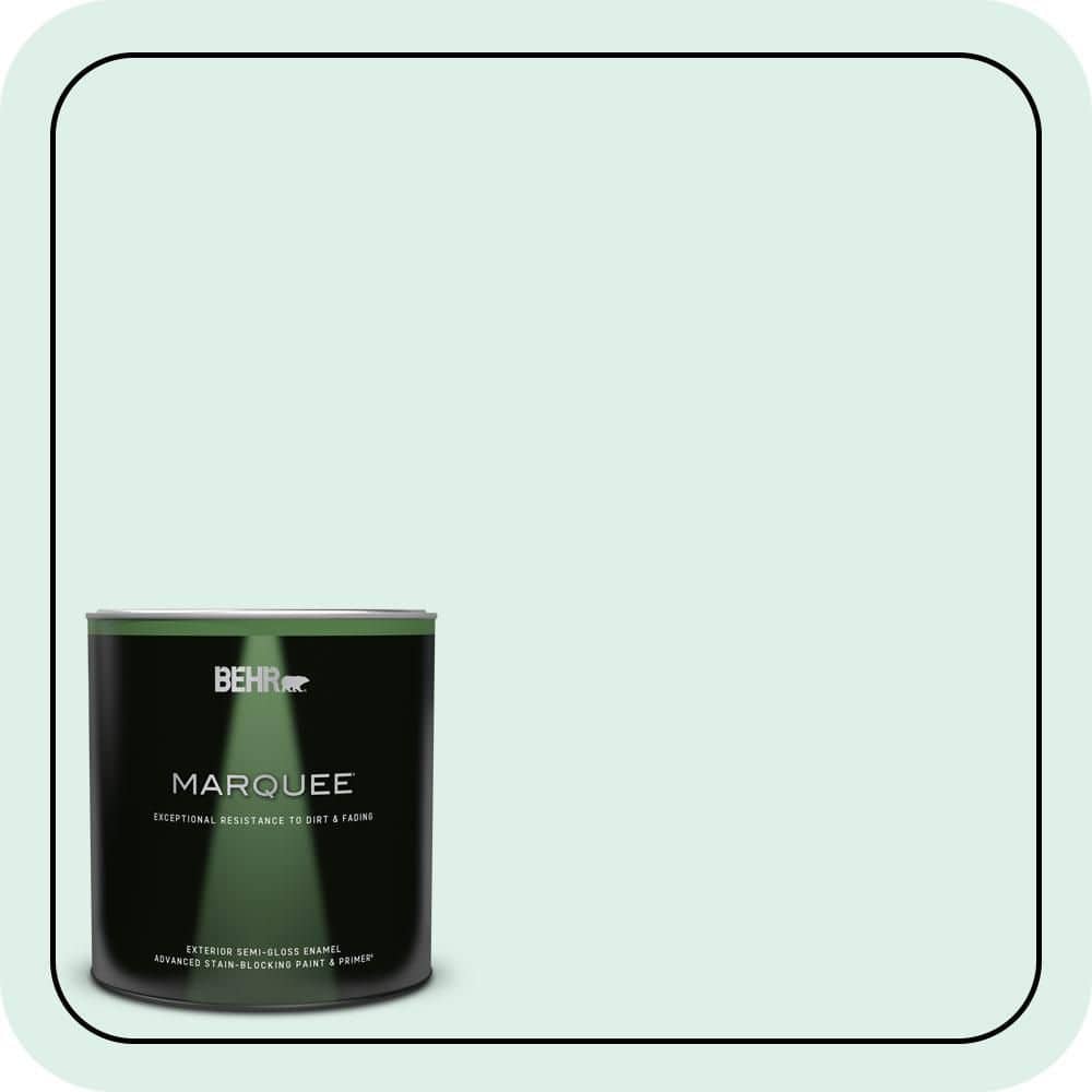 1 qt. #490C-1 Ice Cube Semi-Gloss Enamel Exterior Paint & Primer price history on PriceWatchPro