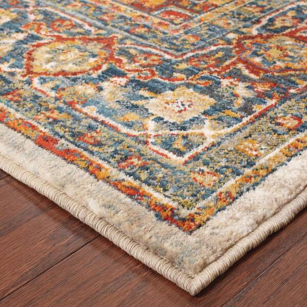 NEW selling Rust Flatweave 7ft by 10ft Area Rug