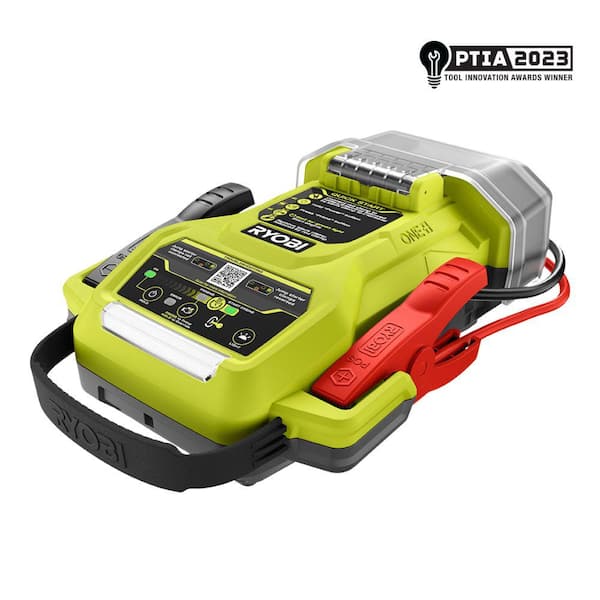 RYOBI ONE+ 18V Cordless 1600A Jump Starter with LED Work Light (Tool Only)