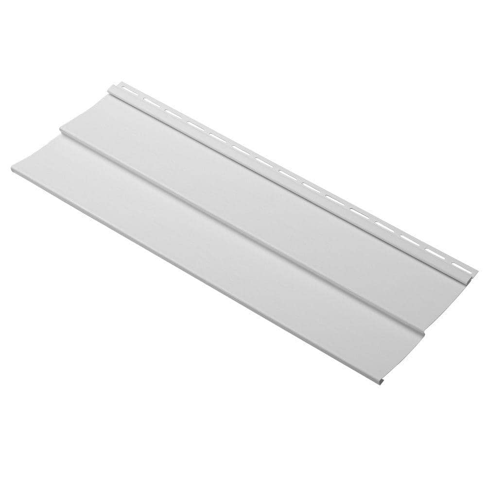 Take Home Sample Progressions Double 4 in. x 24 in. Vinyl Siding in Stone Gray price history on PriceWatchPro