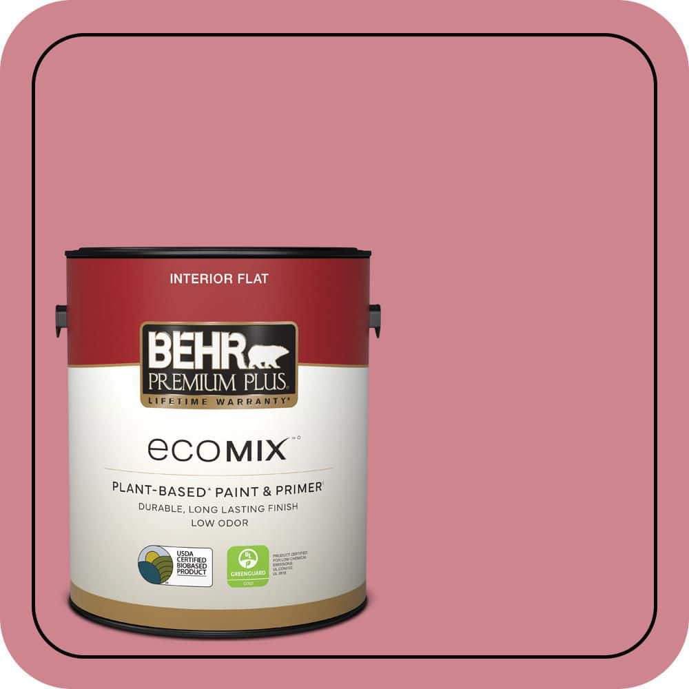 1 gal. #130D-4 Rose Sachet Flat EcoMix Plant-Based Interior Paint & Primer price history on PriceWatchPro