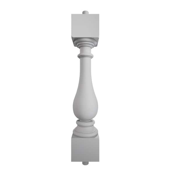 Fiberthane 700 Series 26 in. H x 5 in. W White Resin Stair Baluster