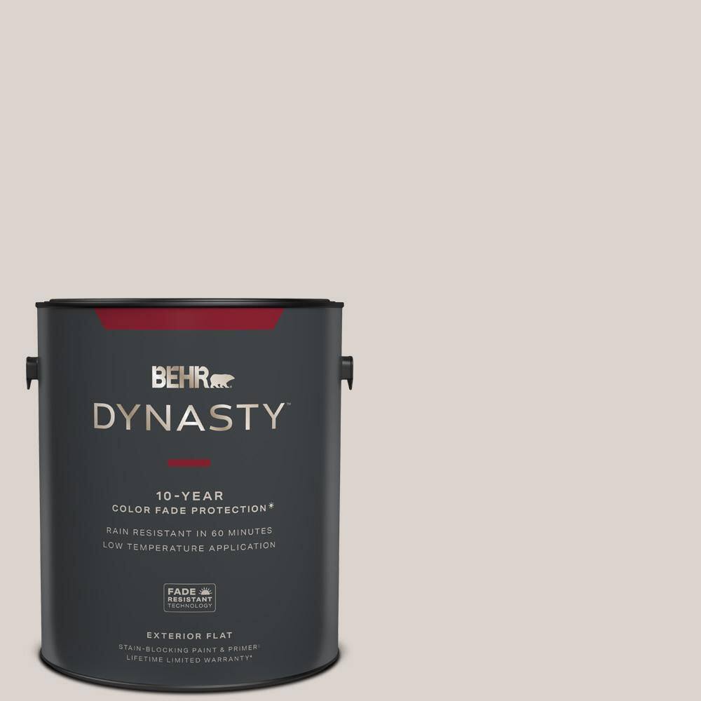 BEHR DYNASTY 1 gal. 780A2 Smoked Oyster Flat Exterior StainBlocking