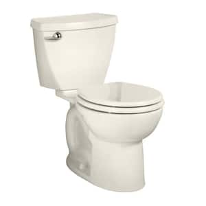 Cadet 3 Powerwash Tall Height 10 in. Rough 2-piece 1.6 GPF Single Flush Round Toilet in Linen, Seat Not Included