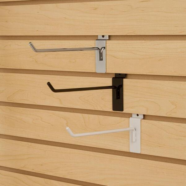 Slatwallwall Hooks 10 inch / Chrome