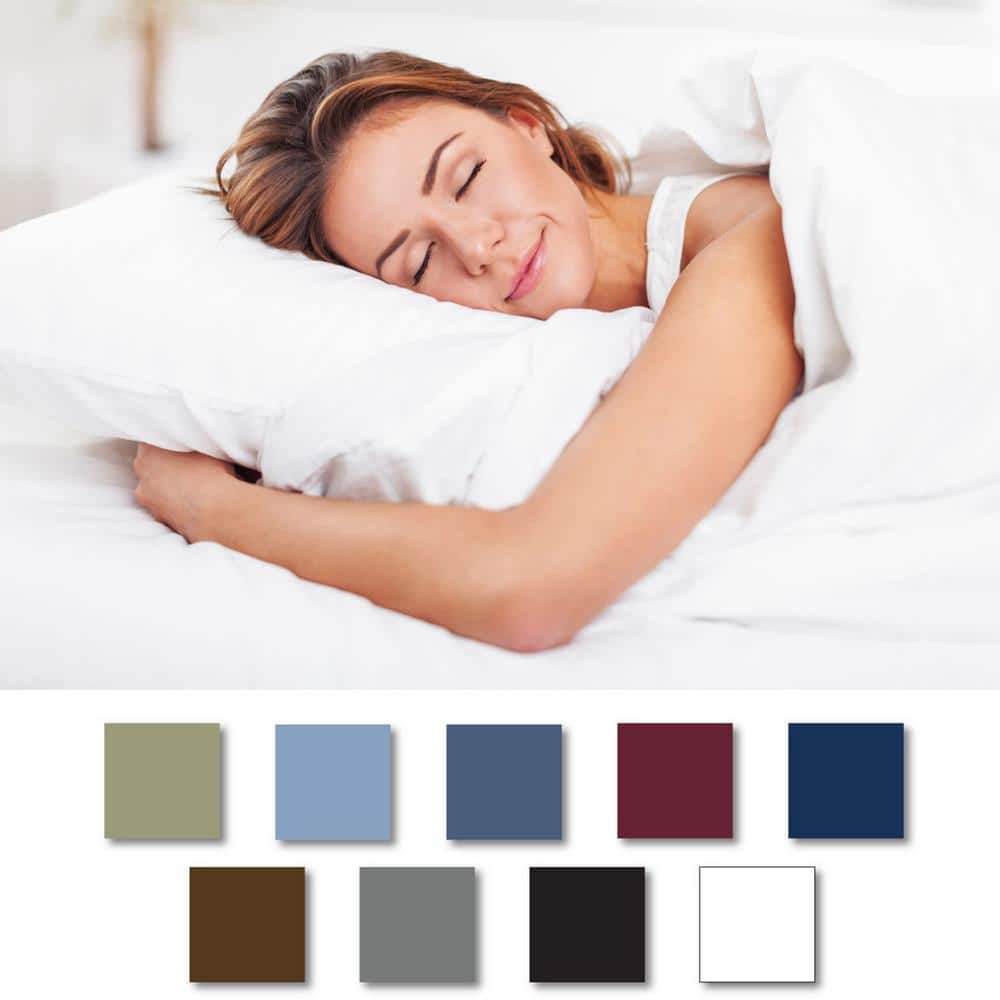 White Twin Microfiber Down Alternative Duvet