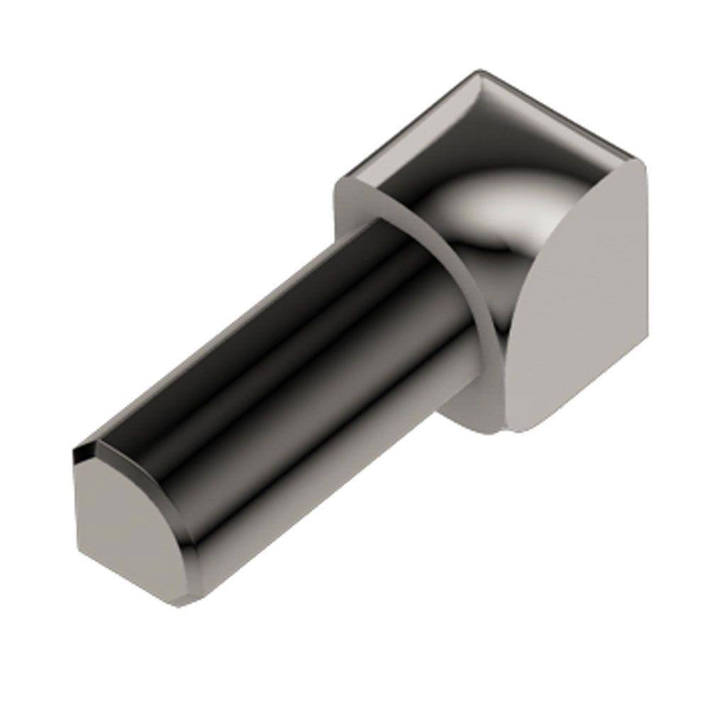 Rondec Polished Nickel Anodized Aluminum 1/4 in. x 1 in. Metal 90 Degree Inside Corner price history on PriceWatchPro