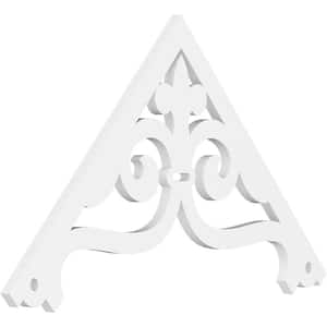 1 in. x 36 in. x 21 in. (14/12) Pitch Finley Gable Pediment Architectural Grade PVC Moulding