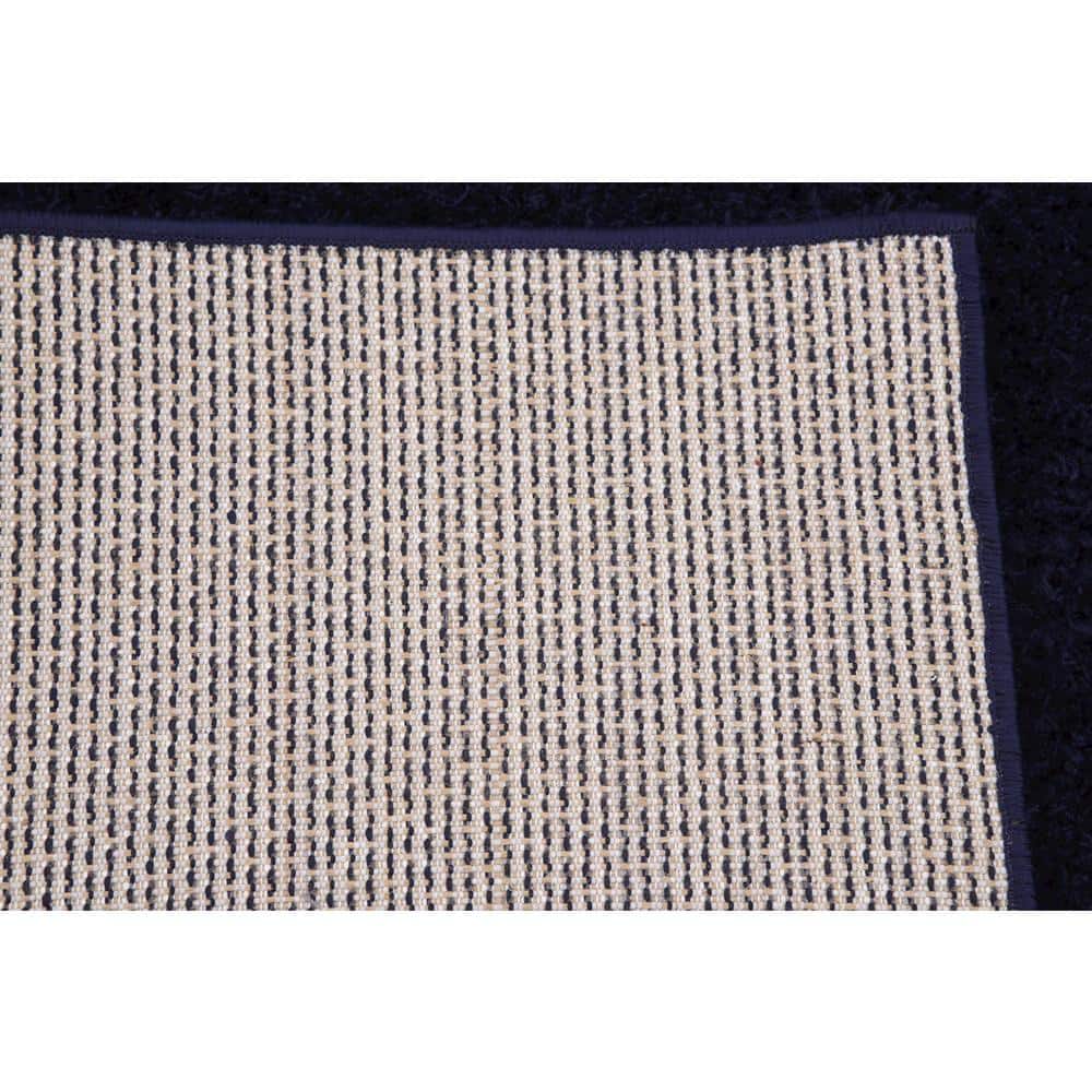 Midnight Blue Rectangular 8' x 10' Shag Rug for Kids