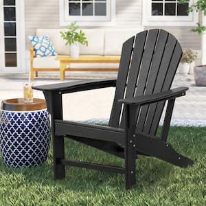 Outdoor Classic Composite of Adirondack Chair, All-Weather Resistant Deck Lounge Chair with Ergonomic Design