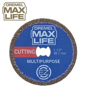 Max Life 1-1/2" EZ Lock Diamond Wheel