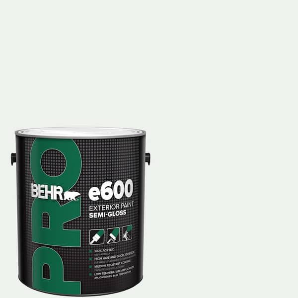 BEHR PRO 1 gal. #ECC-65-2 Mineral Spring Semi-Gloss Exterior Paint
