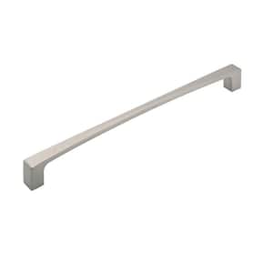 Rotterdam Collection 8 in. (203 mm) Center-to-Center Satin Nickel Cabinet Door and Drawer Pull