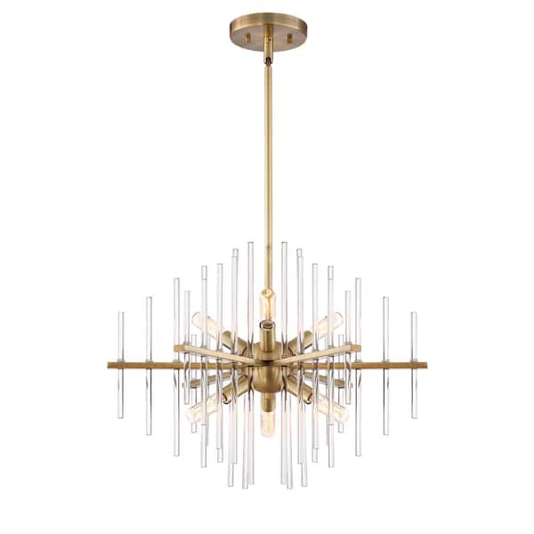 Hunter Briargrove 6-Light Satin Traditional Led Chandelier