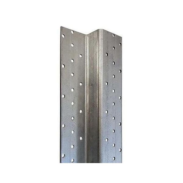 4. 5 in. x 1. 5 in. x 8 ft. Steel Post for Wood Fence