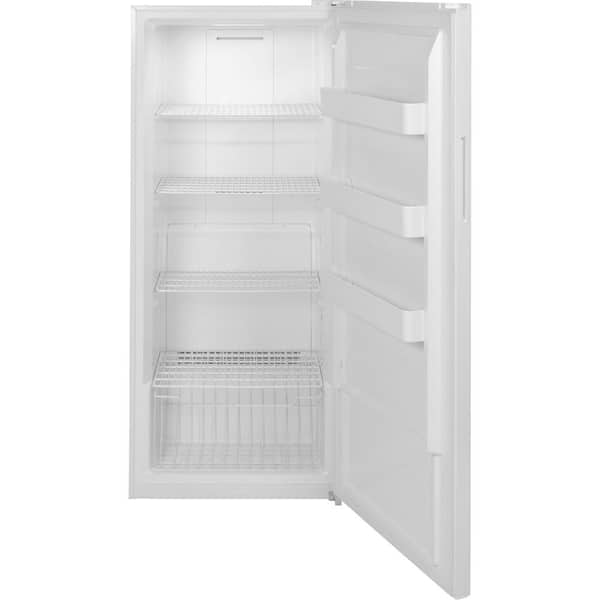 GE Garage Ready 21.3 cu. ft. Frost Free Defrost Upright Freezer in White  FUF21QRRWW - The Home Depot