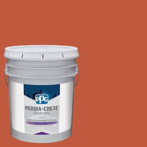 Color Seal 5 gal. PPG1192-7 Tabasco Satin Interior/Exterior Concrete Stain