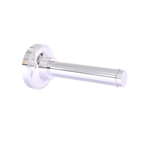 Allied Brass Prestige Regal Collection Horizontal Reserve Roll Toilet Paper Holder in Polished Chrome