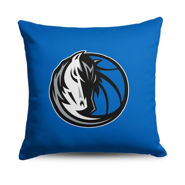 THE NORTHWEST GROUP NBA Mavericks Double Down Printed Multicolor Throw Pillow 18 x 18