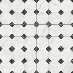 Merzoni Yard Marquina 13 in. x 13 in. Porcelain Floor and Wall Tile (12.0 sq. ft./Case)