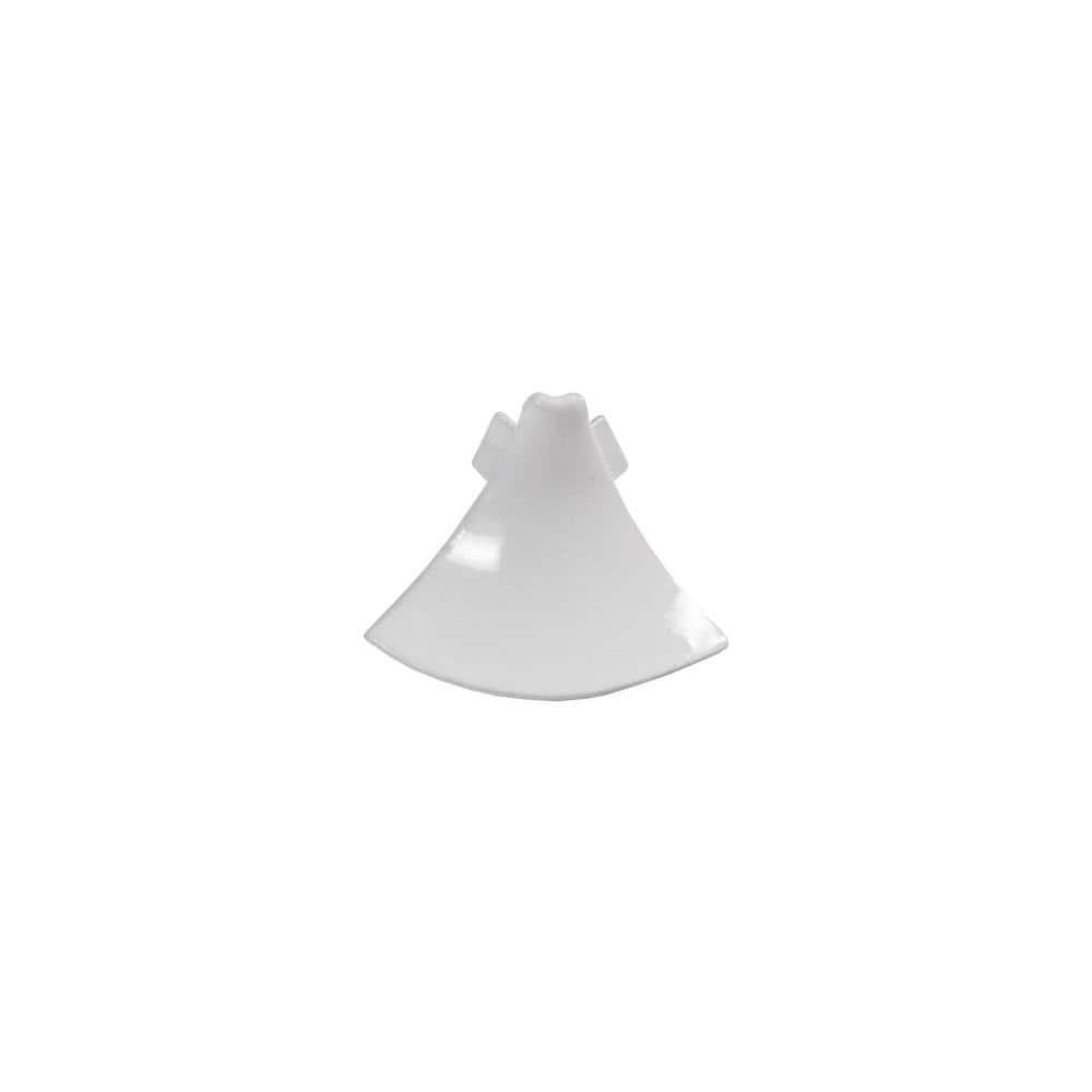 T-Cove 0 in. D x 0.63 in. W x 0 in. L Corner Aluminum Powder Ctd White Molding and Transition Trim price history on PriceWatchPro