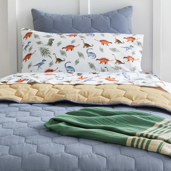 Dinosaur pillow outlet and blanket set