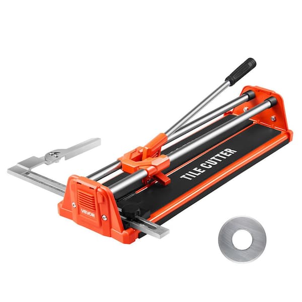 17 in. Manual Tile Cutter with Steel Blade and Double Rails for Precise Cutting, Precise Cuts 1-2025 update