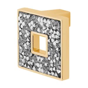 Carraway 1-5/16 in. Polished Gold Cabinet Knob