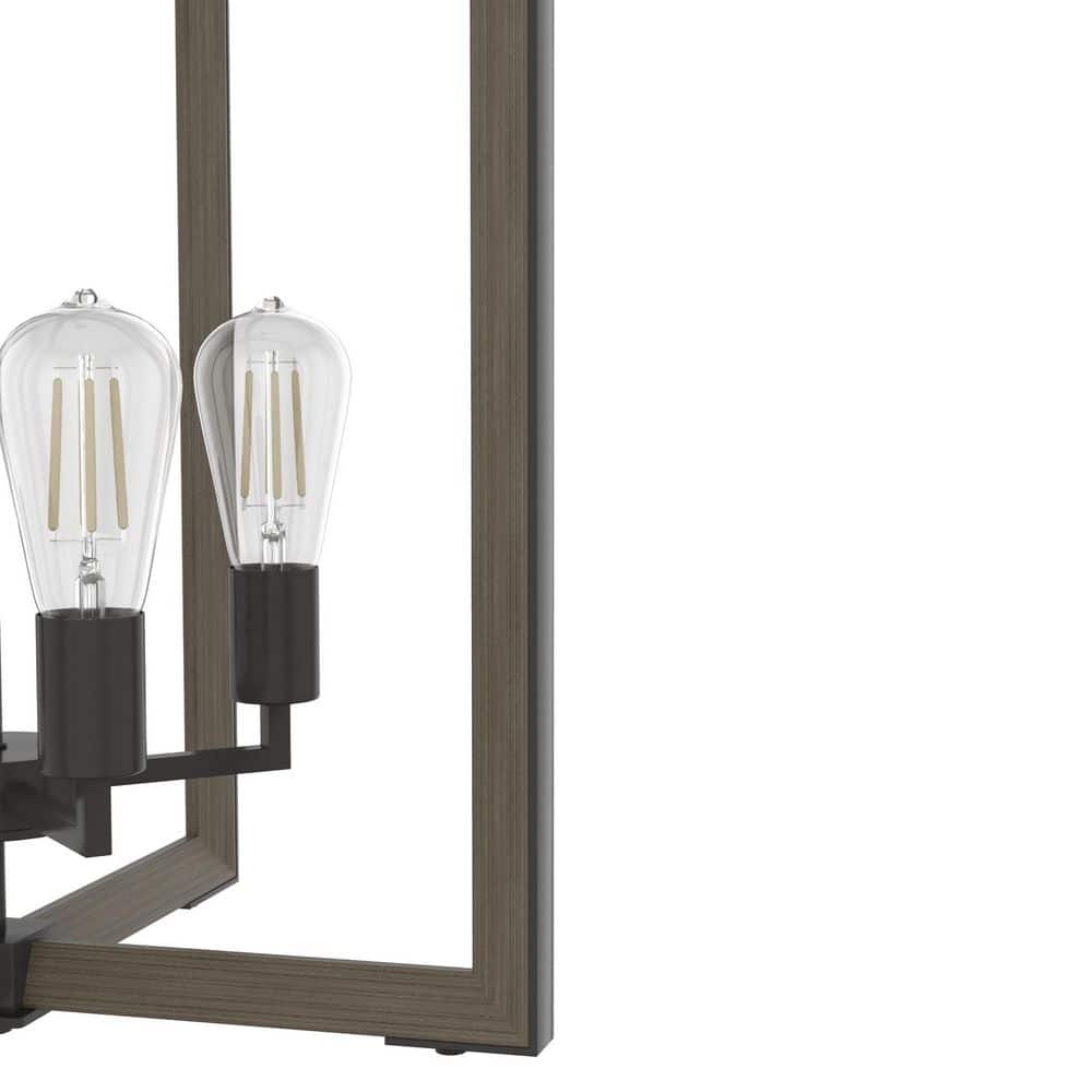 Noble Bronze 18.5" Modern Rustic Pendant Light Fixture