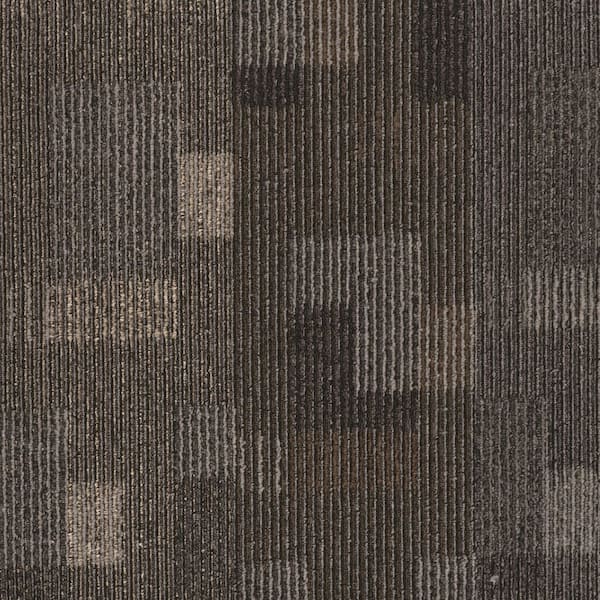 Mohawk 24 in. x 24 in. Textured Loop Carpet - Basics -Color Smoke