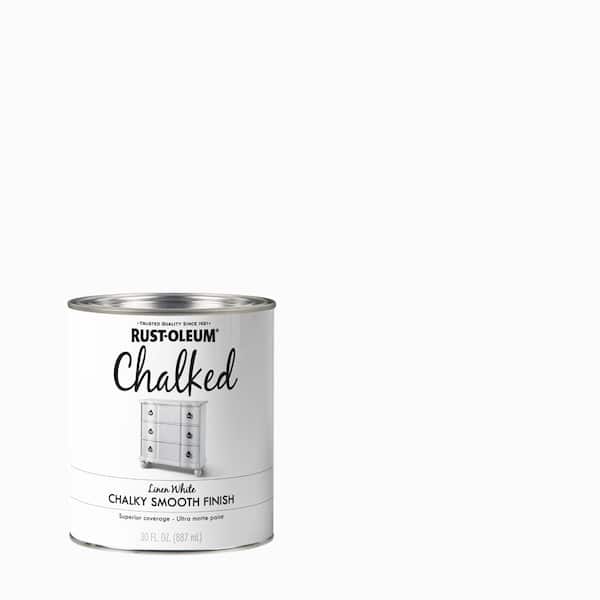 Rust-Oleum 30 Ounce Linen White Ultra Matte Interior Chalk Paint