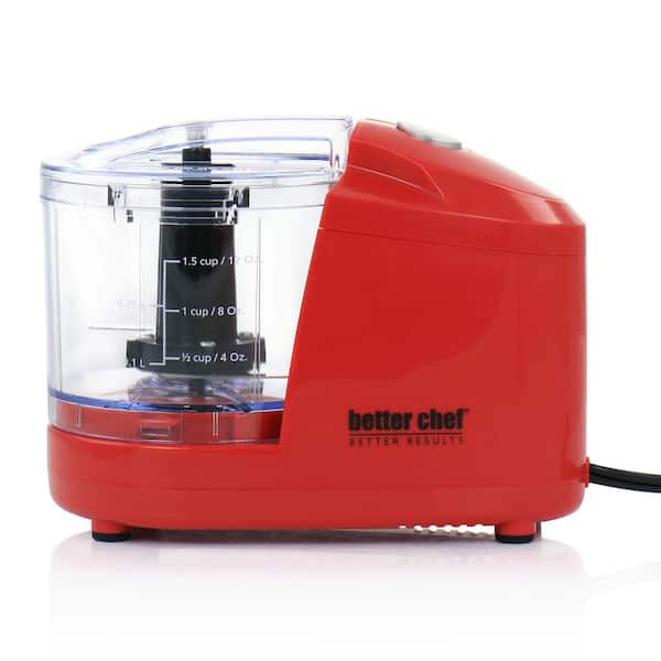 Better Chef Compact 12 oz. Red Mini Chopper 985115818M - The Home
