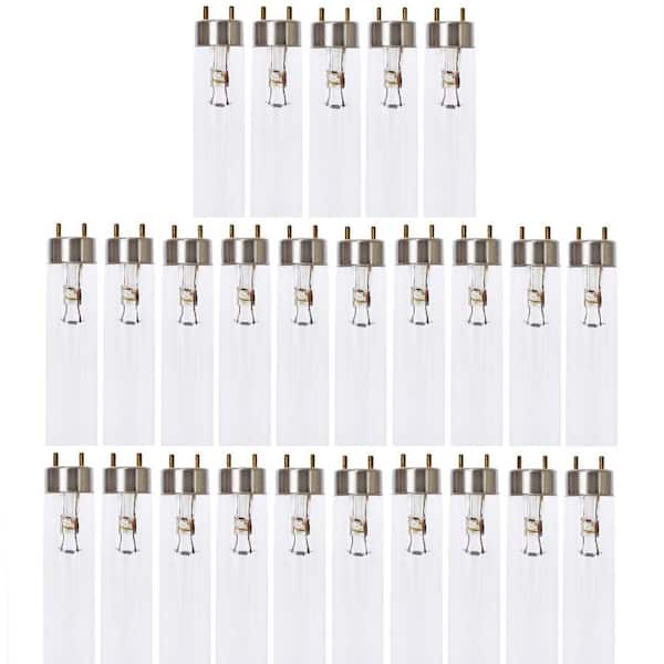Sunlite 18-Watt 2 ft. Linear T8 Tube UVC Germicidal Fluorescent Light Bulb (25-Pack)