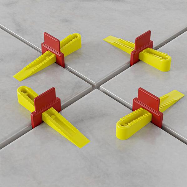 Wall Tile Leveling System Clips 100pk 99781, Leveling Ceramic Tile Grout Lines