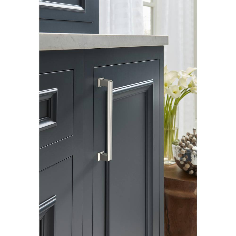 Polished Chrome 7-Inch Modern Cabinet Pull with Mounting Hardware