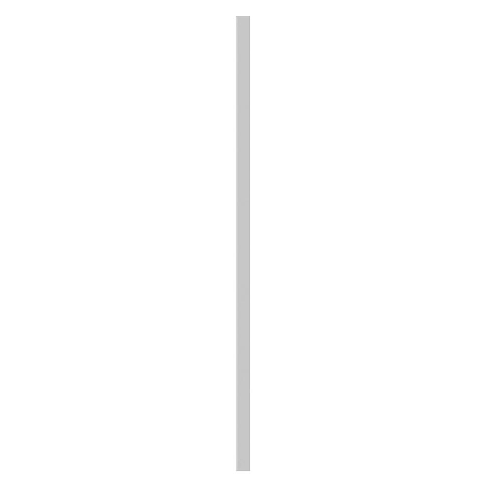 Medium Rectangular Silver Aluminum Wall Mirror