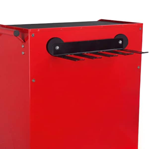 Black Steel Magnetic Power Tool Organizer Utility Storage Rack Shelf with Screwdriver Holder Heavy Duty Removable