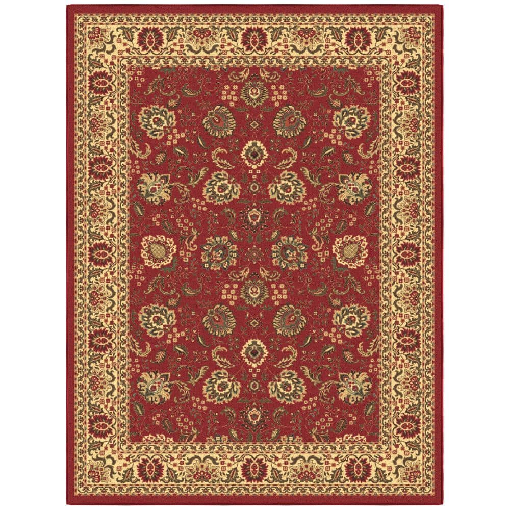Ottomanson Ottohome Collection Non-Slip Rubberback Oriental