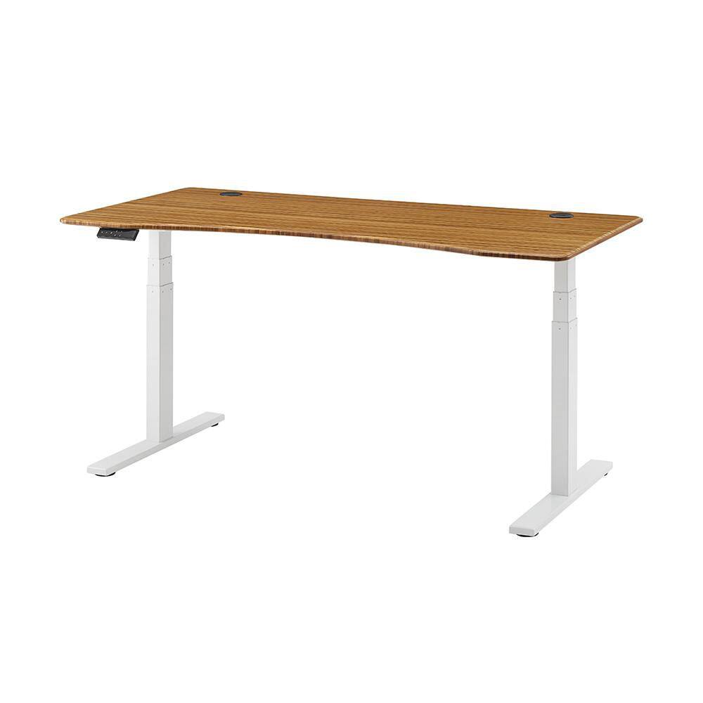 Ascent Amber Bamboo Adjustable Hi-Lo Desk 60"x30"