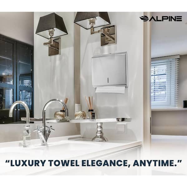 Dispenser Carta Igienica Jumbo In Acciaio - Portarotolo Commerciale Con Blocco Anti-vandalismo - Foto 2