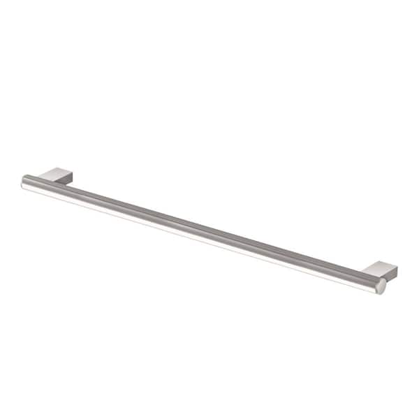 Transolid Maddox 24 in. x 1 in. Concealed Screw Grab Bar in Brushed Stainless