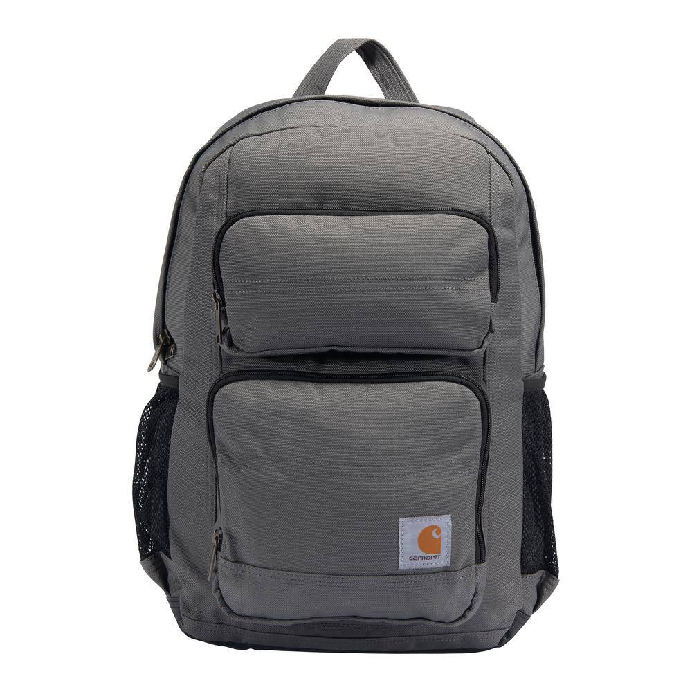 Carhartt 19.69 in. 27L Backpack Gray OS B000027300399 The Home Depot