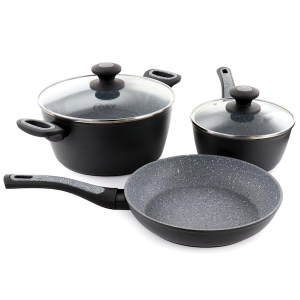 Granite Cookware Sets Nonstick Pots and Pans Set Nonstick - 23pc