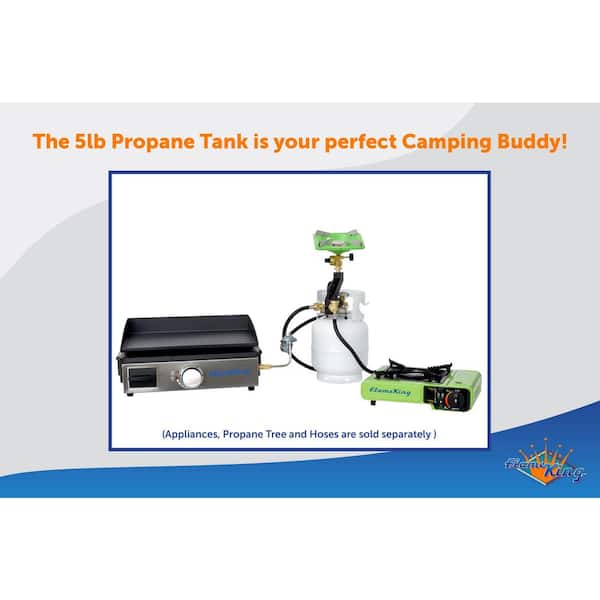 Have a question about Flame King 5 lbs. Empty Propane Tank