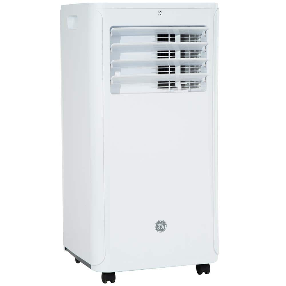 BLACK+DECKER 7500-BTU DOE (115-Volt) White Vented Portable Air Conditioner  with Remote Cools 350-sq ft in the Portable Air Conditioners department at
