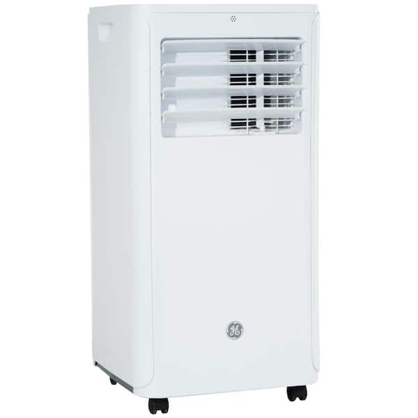 GE - 150 Sq ft 8,000 BTU Portable Air Conditioner - White