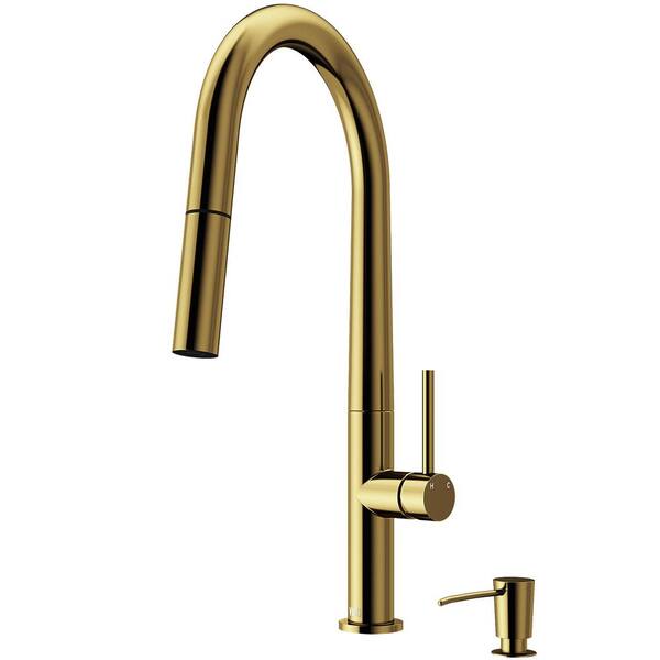 Vigo VG02029MGK2 Kitchen Faucet 