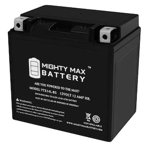 12-Volt 12 Ah 200 CCA Rechargeable Sealed Lead Acid (SLA) Powersport Battery